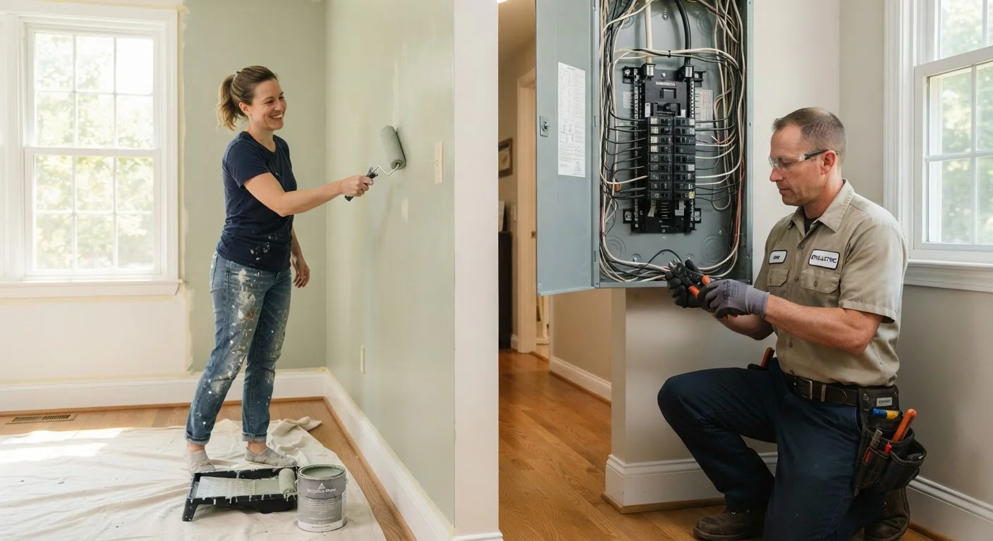 DIY Repairs vs. Licensed Professional: Knowing Where the Line Is