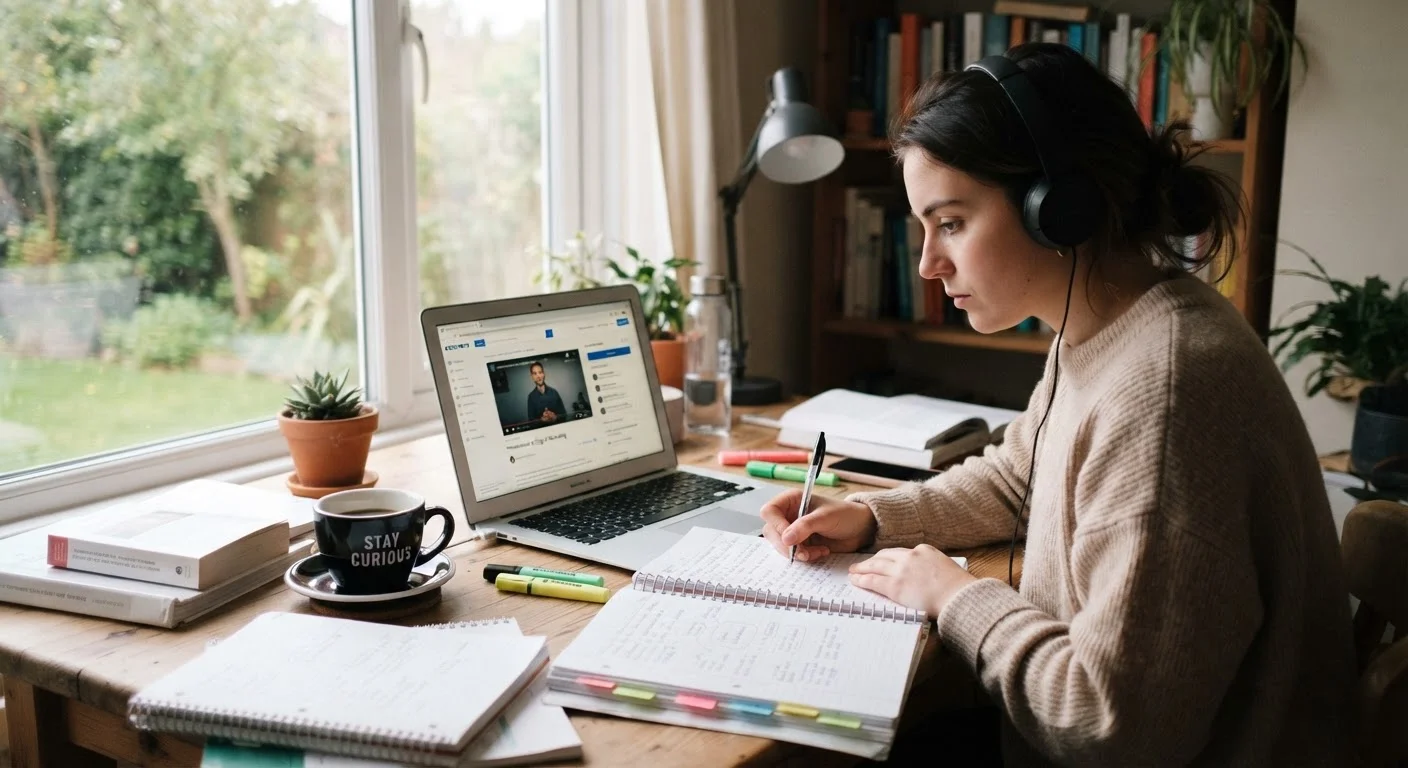 Online Learning Is Easier Than Classroom Learning: Fact or Fiction?