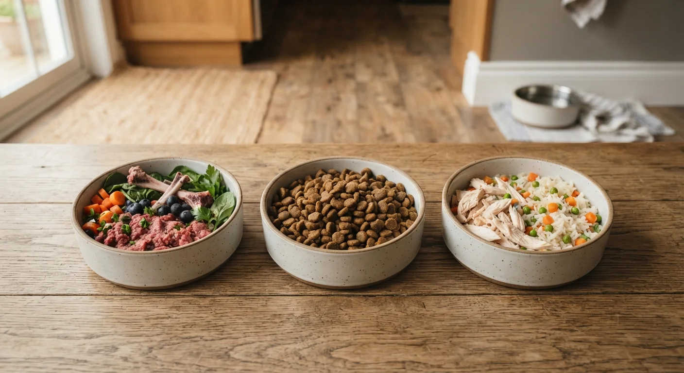 Raw Food, Kibble, and Fresh-Cooked Diets: How Dog Owners Weigh the Options