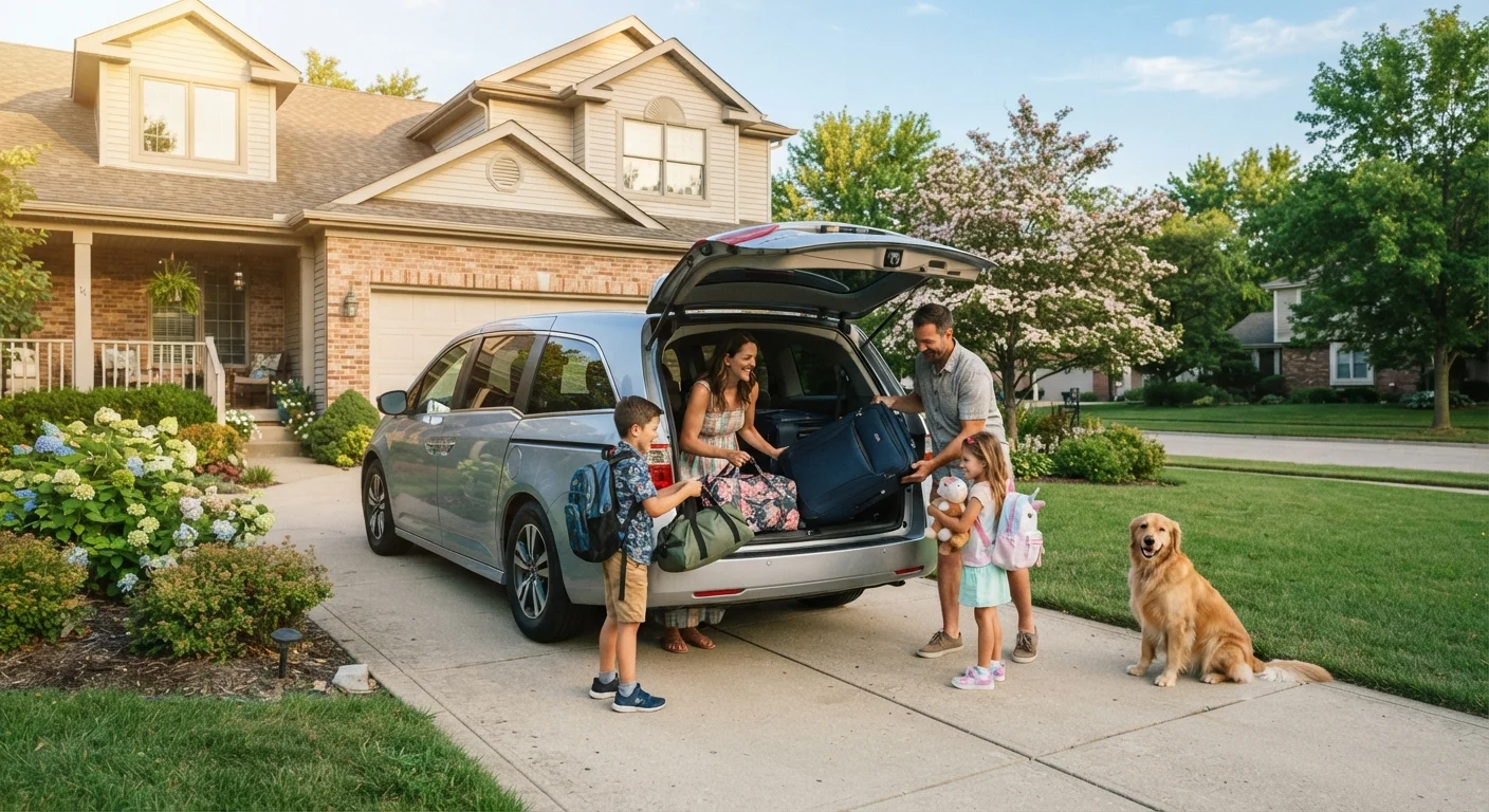 Road Trip vs. Flying: Mapping Out the True Cost for American Families