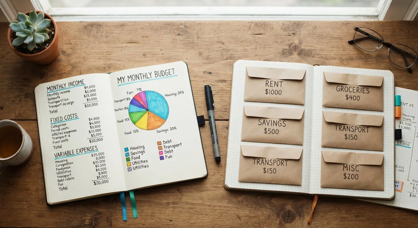 The 50/30/20 Rule vs. Envelope Budgeting: Which Approach Fits Real Life?