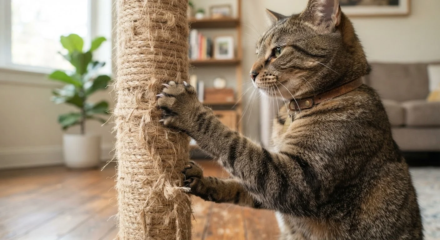 When Cat Scratching Becomes a Problem and How to Redirect It