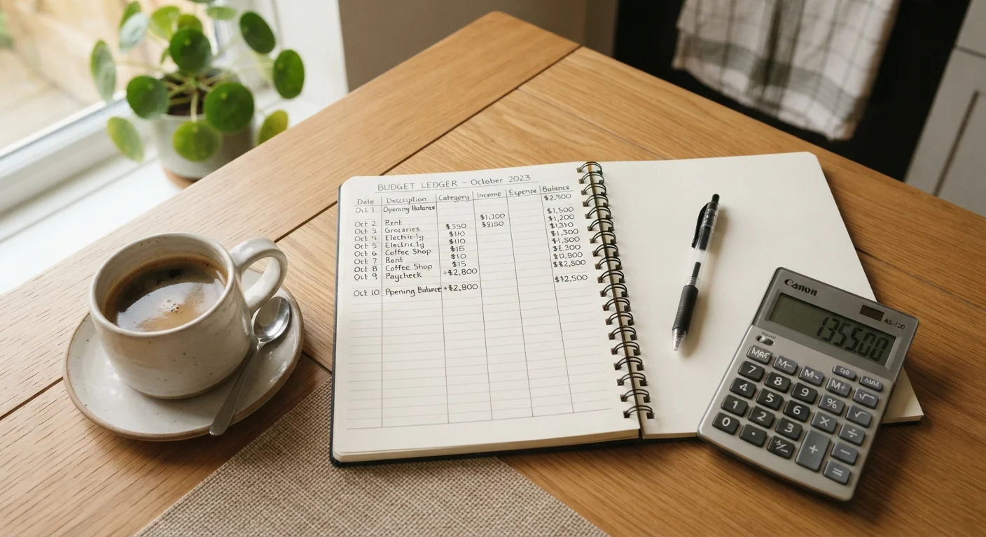 Your First Monthly Budget in Six Straightforward Steps